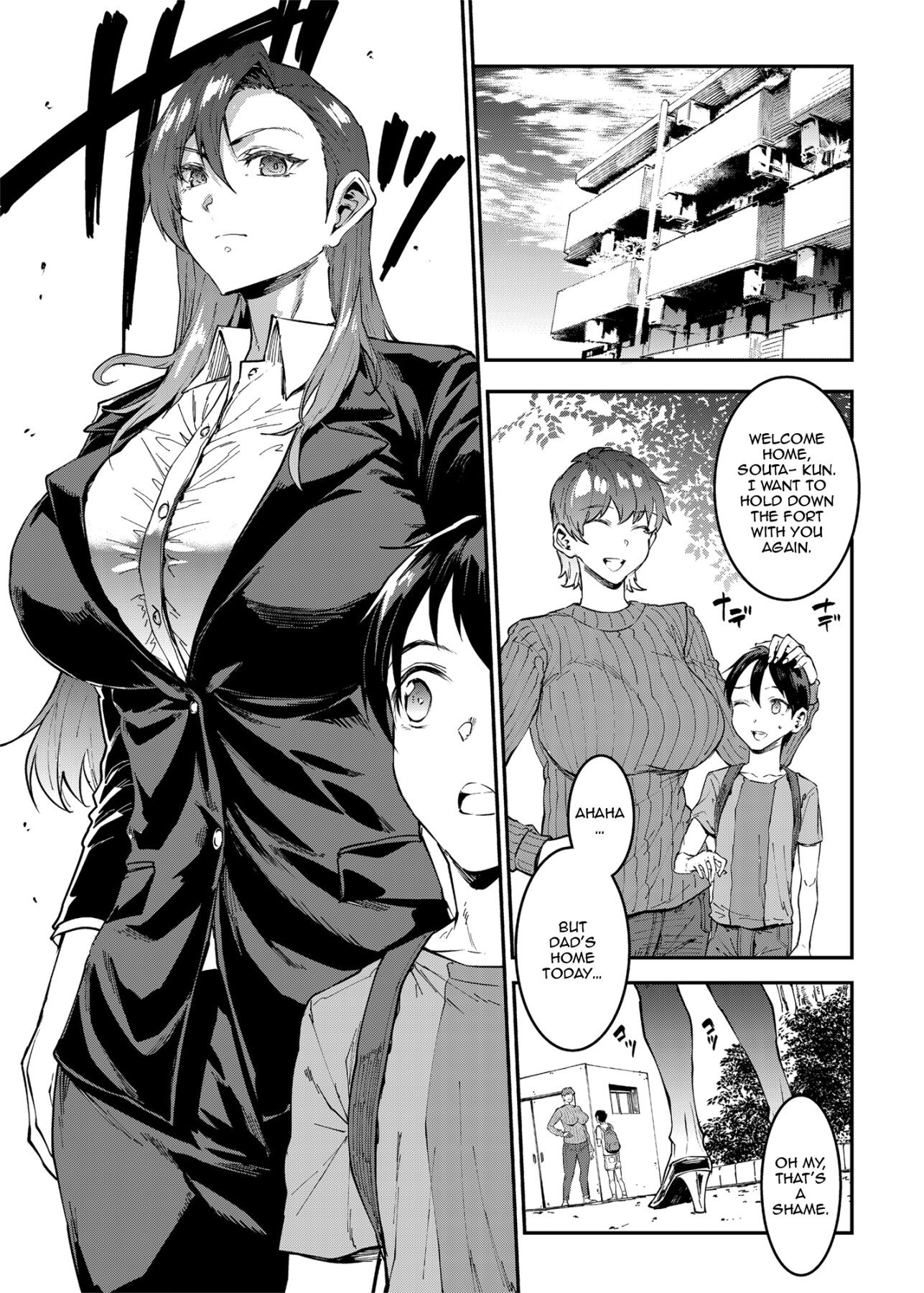 Hentai Manga Comic-Mama Mansion! 4-Read-3